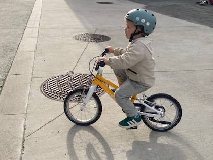 Fietsles van Kids on Wheels